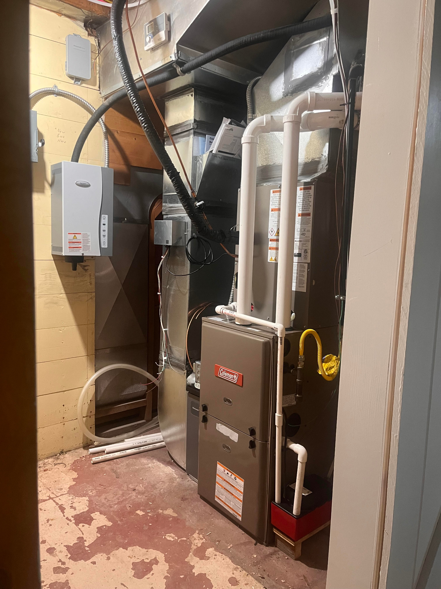 Residential forced-air furnace